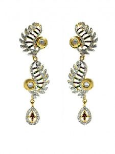 Party Stone Alloy Earring