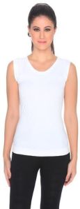 Seamless Active White Tank Top