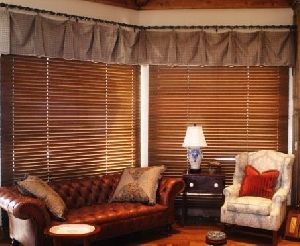 Wooden Brown Blinds