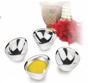 Stainless Steel Diya Set