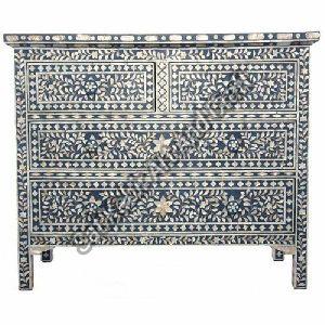 Mother of Pearl Inlay Drawer Chest