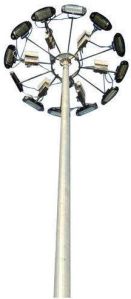 Outdoor High Mast Lighting Pole