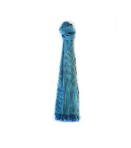 Cerullian Blue Merino Wool Scarves