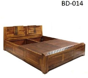 Solid sheesham wood Mafia bed