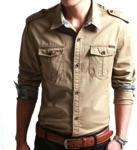 Mens Cargo Shirt