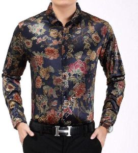 mens printed shirt