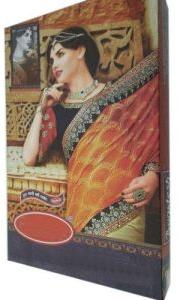 printed saree boxes