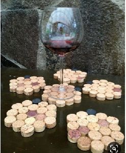 Wine Cork Coaster