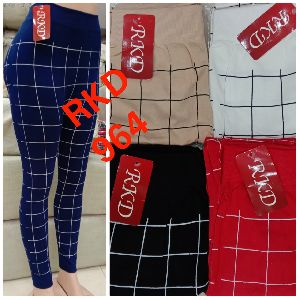 RKD PLAIN CHECK PANT FOR GIRLS