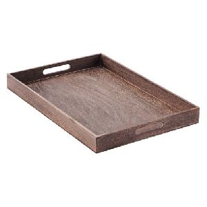 Brown Wooden Serving Tray