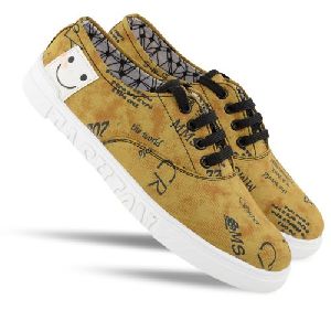 Mens Printed Lace Up Shoes