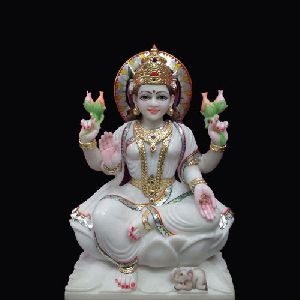 Laxmi Mata Marble Statue