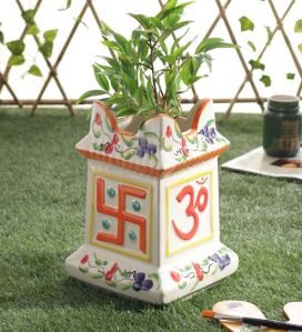 Ceramic Tulsi Pot