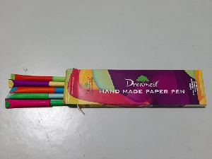 Multicolor Paper Pen Box