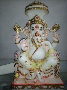 Marble Religious Ganesha Statue