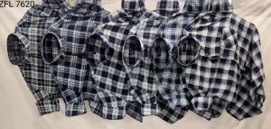 Mens Check Shirt (ZFL 7620)