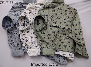 Printed Lycra Shirts 7157