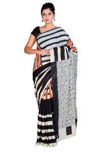 Bagru Printed Cotton Sarees