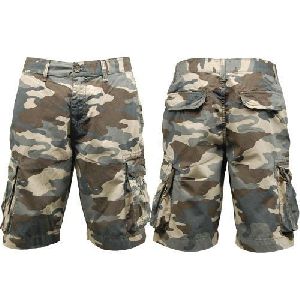 Polyester Camouflage Short