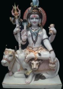 Marble Shiv Statue