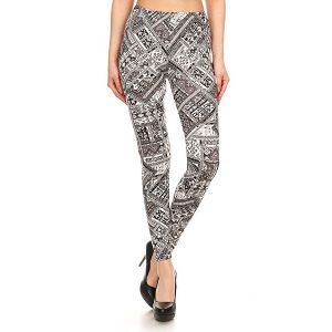 ladies printed legging