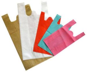 Plain U Cut Non Woven Bag