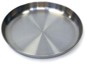 Aluminium serving plate