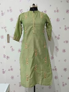 Chanderi Kurti