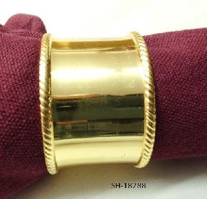 Gold Metal Napkin Ring