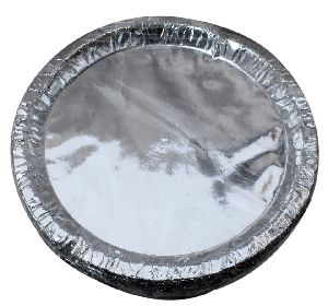 Silver Foil Paper Plates
