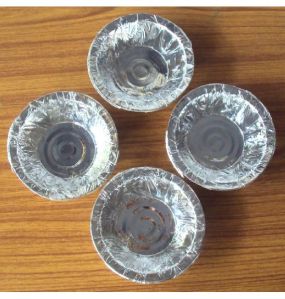 Silver Laminated Paper Bowls