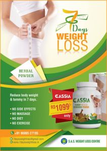 7 Days Weight Loss herbal powder