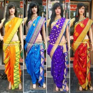 readymade nauvari saree