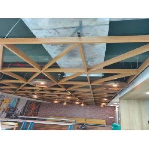 Wooden False Ceiling Work