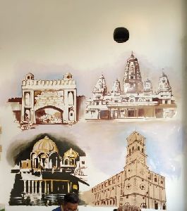 Monument Wall Painting