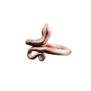 Golden Copper Snake Ring