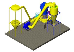 Four Roller Raymond Mill Plant