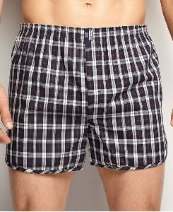 Mens Checkered Boxer Shorts