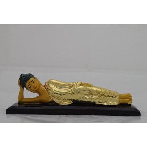 Plastic Golden Buddha Statue