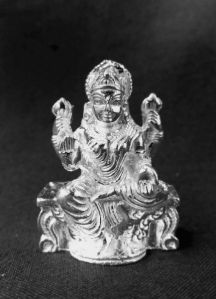 Silver Laxmi Idol