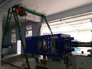 Manual Gantry Crane With Electric Hoist