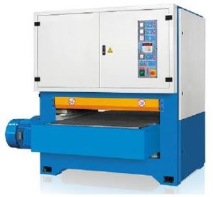 Wide belt sander machine