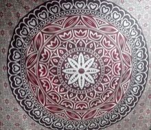 Mandala Tapestry Design Hippie Hippy Mandala Tapestry