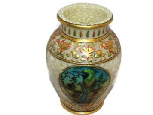 Marble Vases Engraved Handicrafts