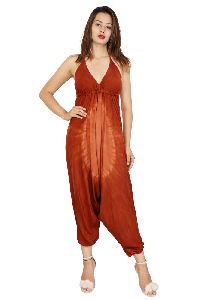 Harem Tie-Dye Jumpsuit TIE-DYE Romper TIE-DYE Playsuits