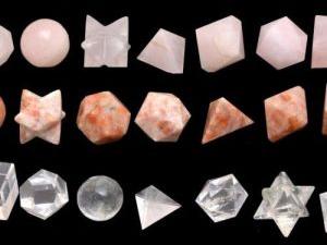 Sunstone Seven Chakra Stone Sacred Geometry Set