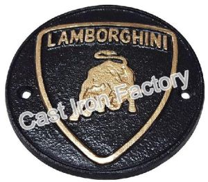 Lamborghini Wall Plaque