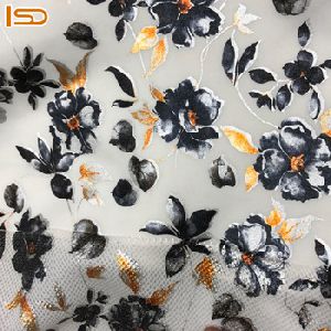 100% Polyester Satin Print Fabric