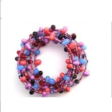 Glass Beads Bracelet in Multi Sizes Bead
