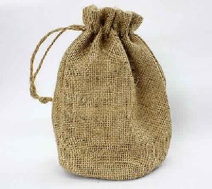 Jute Drawstring Bag